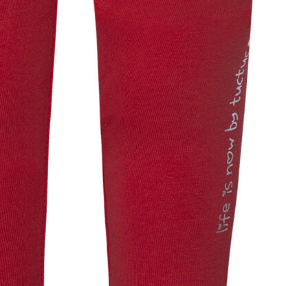 TUCTUC FILLE. BASIC LEGGINGS ROUGE – Image 2