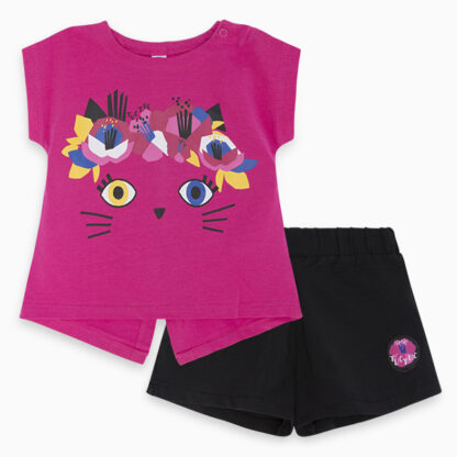 TUCTUC CAT VER ENSEMBLE 2 PIÈCES CHAT