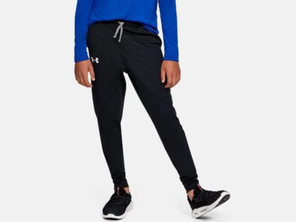 UNDER ARMOUR GARÇON PANTALON BRAWLER TAPERED NOIR – Image 5
