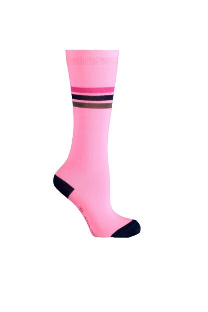 B.NOSY FILLE. MILITAIRY CHAUSSETTES GENOUX ROSE PÂLE