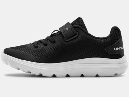 UNDER ARMOUR SOULIER DE COURSE 10.5 à 3 noir et blanc – Image 3
