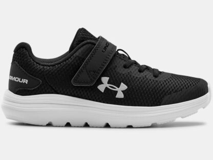 UNDER ARMOUR SOULIER DE COURSE 10.5 à 3 noir et blanc – Image 2