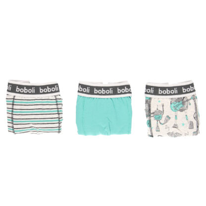 SOUS-VÊTEMENTS BOBOLI GARÇON. boxers paquet de 3 ROBOT