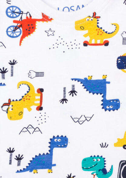 LOSAN BÉBÉ GARÇON WHAT'S UP CHANDAIL DINOSAURE – Image 3
