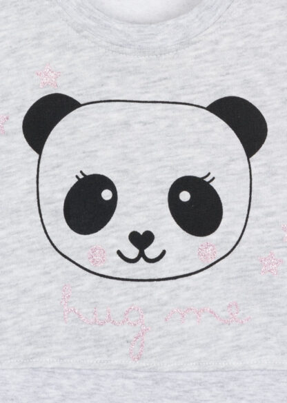 LOSAN BÉBÉ FILLE HELLO PANDA Sweatshirt panda bébé fille – Image 2