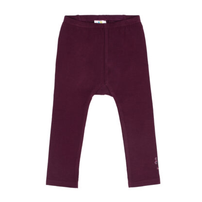 NANO BÉBÉ FILLE. ROMANCE À L'ANGLAISE LEGGING PRUNE