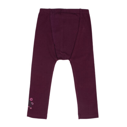 NANO BÉBÉ FILLE. ROMANCE À L'ANGLAISE LEGGING PRUNE – Image 2