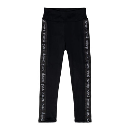 DEUX PAR DEUX Vintage romantique LEGGING SPORT NOIR