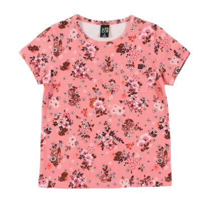 NANO ESPRIT BOÉMIENNE T-SHIRT CORAIL
