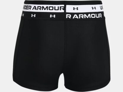 UNDER ARMOUR FILLE BIKER SHORT HeatGear® Armour Shorty noir – Image 2