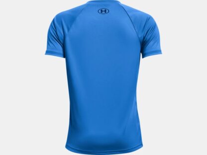 UNDER ARMOUR GARÇON t-shirt UA Tech™ Repeat bleu circuit – Image 2