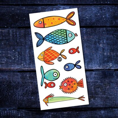 PICO TATOUAGE Les poissons