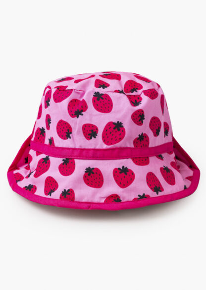 LOSAN PRINTEMPS/ÉTÉ 2022 BÉBÉ FILLE FRAISE CHAPEAU – Image 2