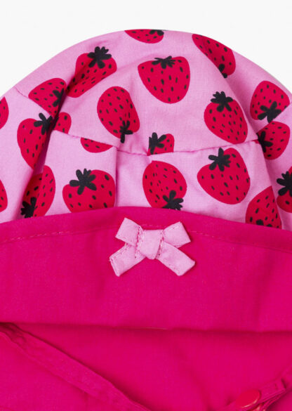 LOSAN PRINTEMPS/ÉTÉ 2022 BÉBÉ FILLE FRAISE CHAPEAU – Image 3