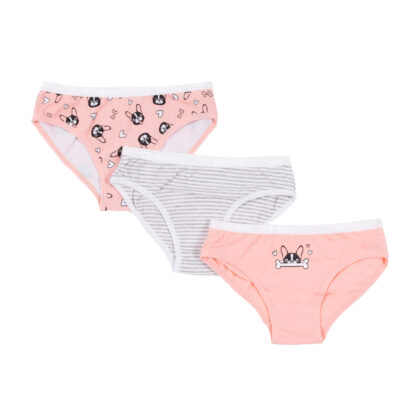 NANO SOUS-VÊTEMENTS CULOTTES, PAQUET DE 3 motif petit chien