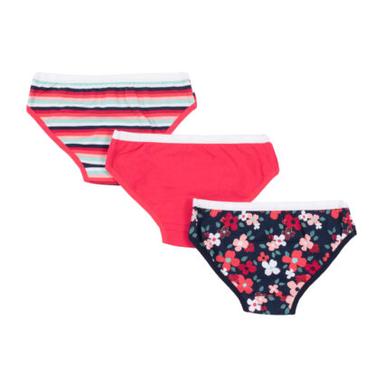 NANO SOUS-VÊTEMENTS CULOTTES, PAQUET DE 3 motif fleural. – Image 2