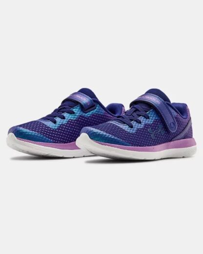 UNDER ARMOUR SOULIER DE COURSE 10.5 à 3 UA Charged Impulse Frosty Running Shoes VIOLET
