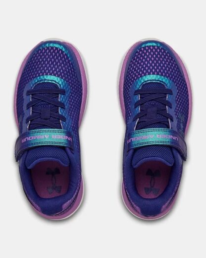 UNDER ARMOUR SOULIER DE COURSE 10.5 à 3 UA Charged Impulse Frosty Running Shoes VIOLET – Image 4