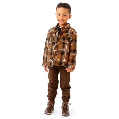 NANO GARÇON. PANTALON BRUN – Image 3