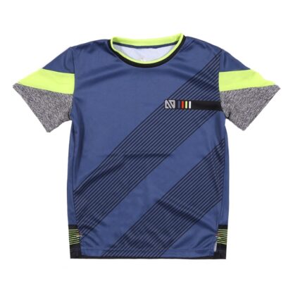 NANO GARÇON. ASduSPORT T-SHIRT ATHLÉTIQUE BLEU