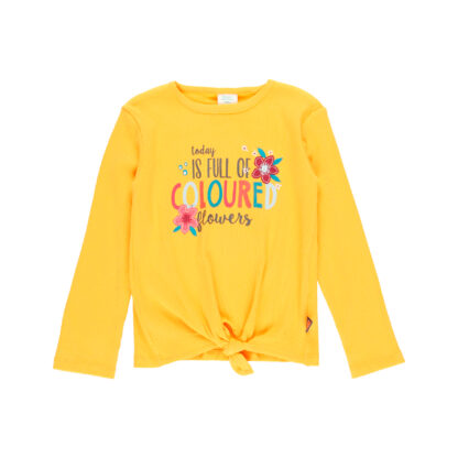 BOBOLI FILLE. TWO SEASONS T-SHIRT JAUNE