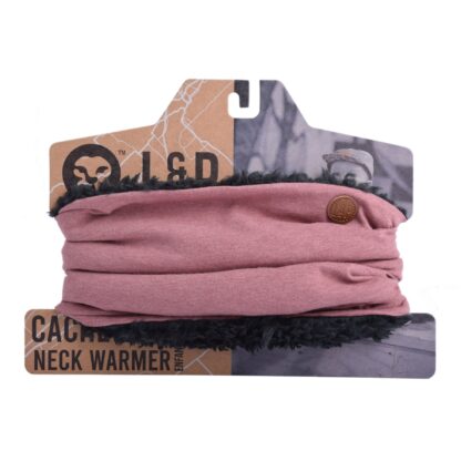 LP U FOULARD EN COTON DOUBLÉ (AUBERGINE) – Image 3