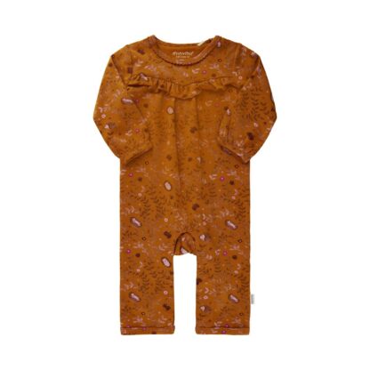 MINYMO BÉBÉ FILLE HESISSON UNE PIÈCE BRUN DORÉ