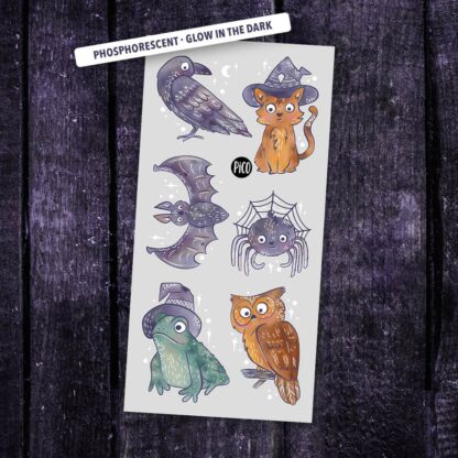 PICO TATOUAGE Les animaux discrets de la nuit