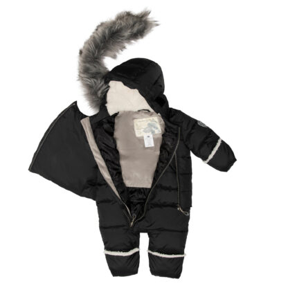 DEUX PAR DEUX HABIT DE NEIGE BÉBÉ UNE PIÈCE NOIR – Image 4