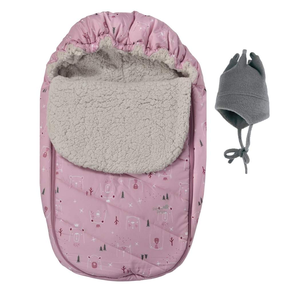 PERLIMPINPIN Housse Couvre-siège de voiture Hiver – Ours rose – Boutique  Madijade