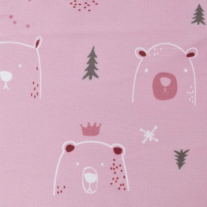 PERLIMPINPIN Housse Couvre-siège de voiture Hiver - Ours rose – Image 2