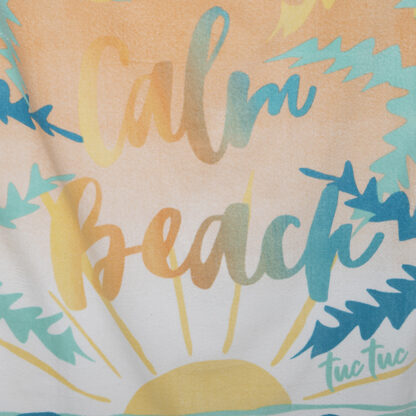 TUCTUC PRINTEMPS FILLE PALMIER SERVIETTE DE PLAGE – Image 4