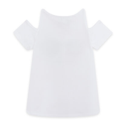 TUCTUC PRINTEMPS FILLE PALMIER T-SHIRT BLANC – Image 2
