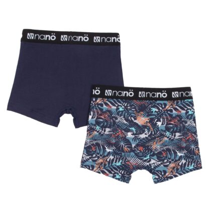 NANO SOUS-VÊTEMENTS BOXER, PAQUET DE 2 MARINE – Image 2