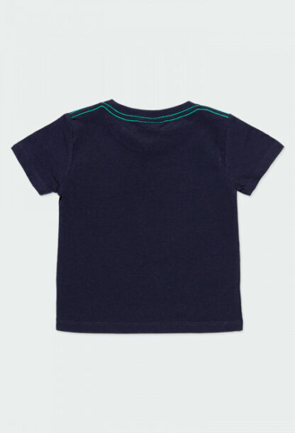 BOBOLI PRINTEMPS GARÇON. VENTURA FESTIVAL T-SHIRT MARINE – Image 2