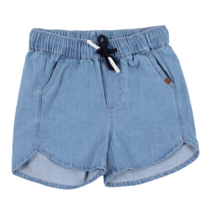 -NANO PRINTEMPS SOYONS VERTS SHORT DENIM BLEU PÂLE (EN STOCK)