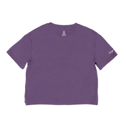 -NANO PRINTEMPS DÉTENTE FILLETTE. CHANDAIL COURT VIOLET – Image 2