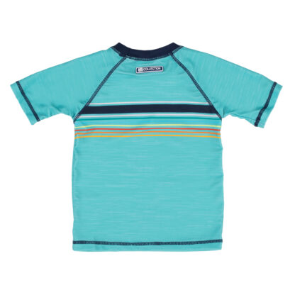 NANO PRINTEMPS MAILLOT GARÇON RASHGUARD TURQUOISE – Image 2