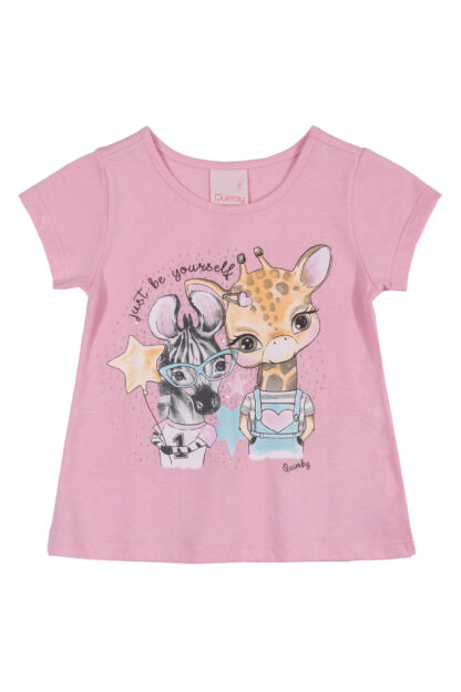 QUIMBY PRINTEMPS/ÉTÉ 22 FILLE ENSEMBLE 2 PIÈCES (T-SHIRT ET JUPE SHORT) – Image 4