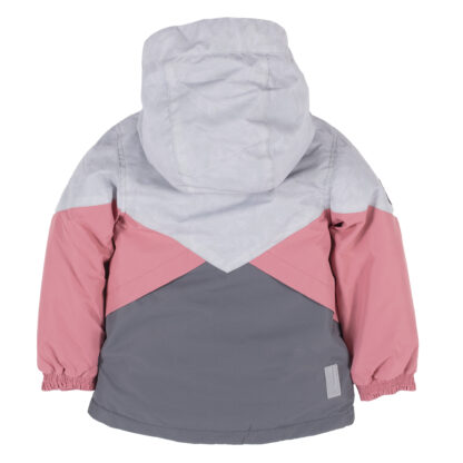 -NANO PRINTEMPS EXTÉRIEUR MANTEAU AGATE GRIS ET ROSE (EN STOCK) – Image 2
