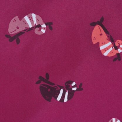 PERLIMPINPIN PRINTEMPS 22 MANTEAU UNE PIÈCE FUSHIA CAMÉLÉONS – Image 2