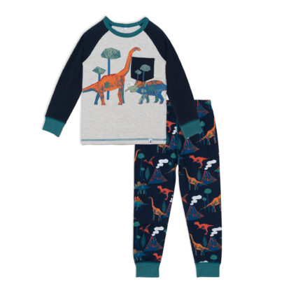 -DEUX PAR DEUX AUTOMNE PYJAMA DINOSAURE