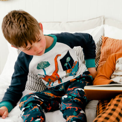 -DEUX PAR DEUX AUTOMNE PYJAMA DINOSAURE – Image 4