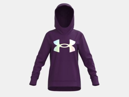 UNDER ARMOUR Fille Armour Fleece® Branded Hoodie bourgogne/mauve