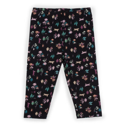 NANO PRINTEMPS 23 JE PARS EN VOYAGE LEGGING 3/4 NOIR IMPRIMÉ (EN STOCK)