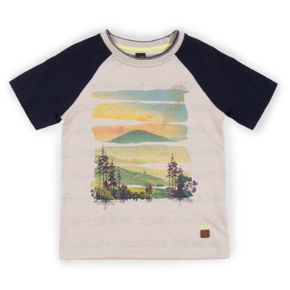 NANO PRINTEMPS 23 ESPACES VERTS T-SHIRT YVOIRE CHINÉ (EN STOCK)
