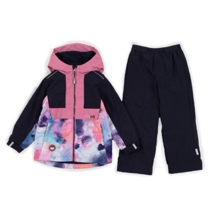 NANO PRINTEMPS 2023 EXTÉRIEUR MANTEAU ENSEMBLE 2 PIÈCES MARION (PANTALON MARINE) (EN STOCK)