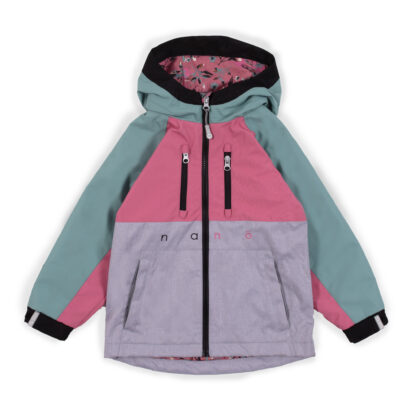 NANO PRINTEMPS MANTEAU DE PLUIE GABBY ROSE/GRIS (EN STOCK)