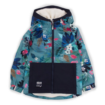 NANO PRINTEMPS MANTEAU DE PLUIE TESSA TURQUOISE (EN STOCK)