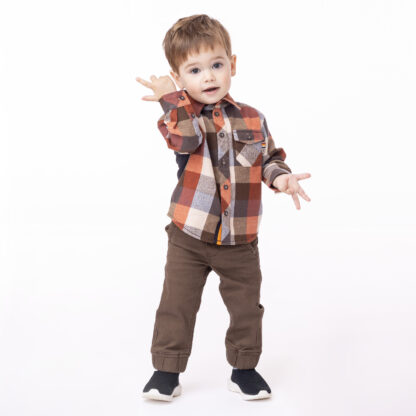 NANO AUTOMNE 23 BÉBÉ GARÇON NÉ POUR ROULER JOGGER BRUN (EN STOCK) – Image 2